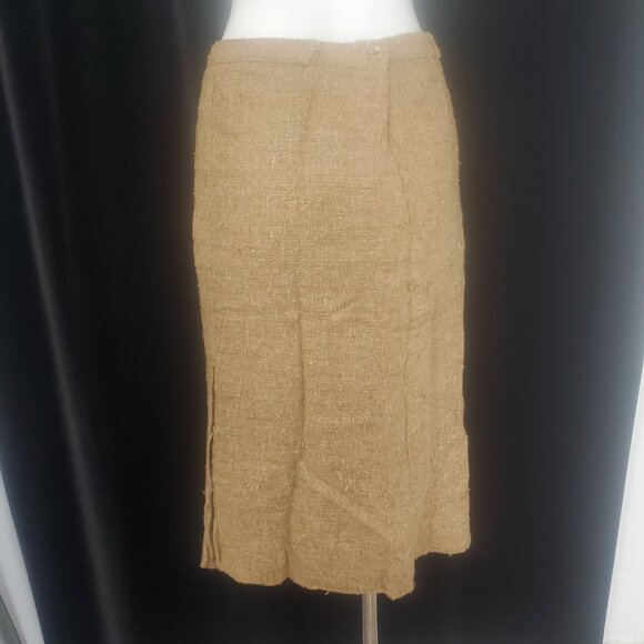 Vintage Nieman Marcus Tweed Pencil Skirt Fully Lined Size tag removed 28" Waist - Picture 4 of 15